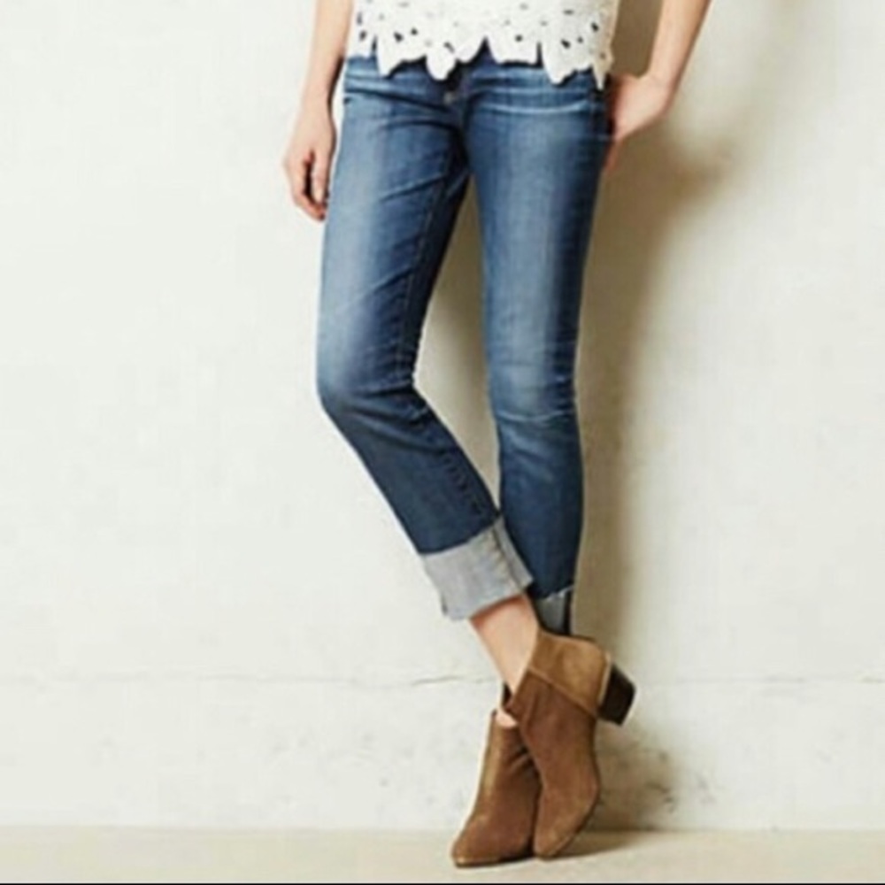 AG Adriano Goldschmied “the Stevie Cuff” Jeans
